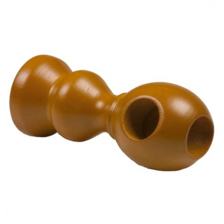 AMIG 11076  
 Soporte frente para esquina 201  
 Ø20 mm x 110 mm  
 Madera  
 Nogal