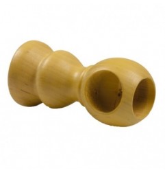 AMIG 11081  
 Soporte frente para esquina 211  
 Ø30 x 110 mm  
 Madera  
 Nogal