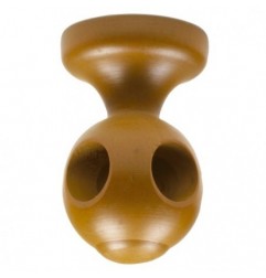 AMIG 11085  
 Soporte techo para esquina 281  
 Ø20 mm x 82 mm  
 Madera  
 Sapelli