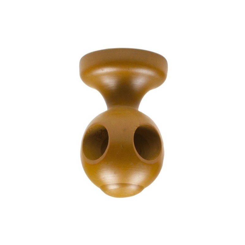 AMIG 11085  
 Soporte techo para esquina 281  
 Ø20 mm x 82 mm  
 Madera  
 Sapelli