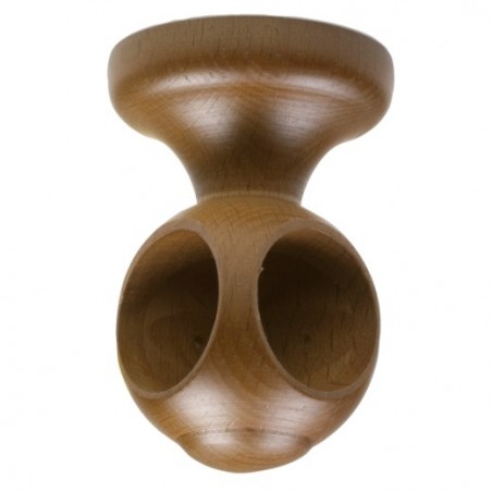 AMIG 11093  
 Soporte techo para esquina 291  
 Ø30 x 80 mm  
 Madera  
 Blanco