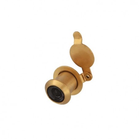 AMIG 1117  
 Mirilla para puerta 6  
 Ø12 10-15 mm  
 Latón  
 Pulido