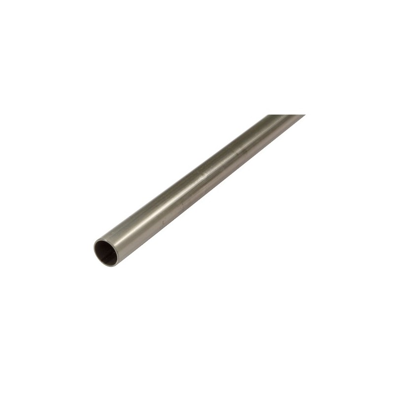 AMIG 11172  
 Tubo redondo 801  
 Ø20 mm x 1,6 m  
 Acero  
 Cromado mate