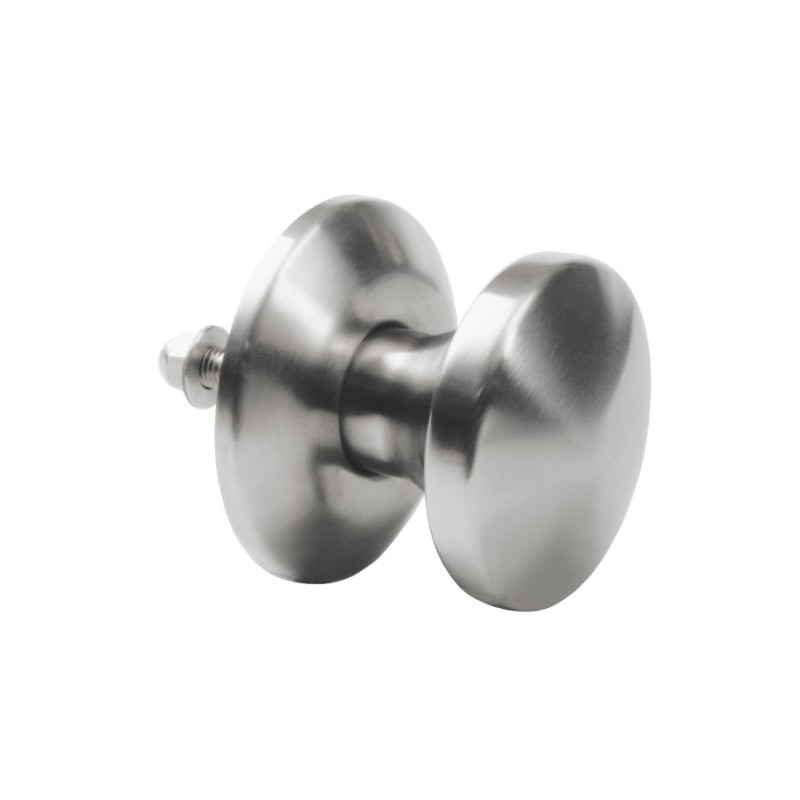 AMIG 11178  
 Pomo puerta de entrada 20  
 Ø80 mm  
 Acero inoxidable 18/8  
 Mate