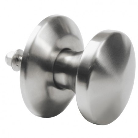 AMIG 11178  
 Pomo puerta de entrada 20  
 Ø80 mm  
 Acero inoxidable 18/8  
 Mate