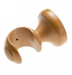 AMIG 11202  
 Soporte techo 290  
 Ø30 x 82 mm  
 Madera  
 Blanco