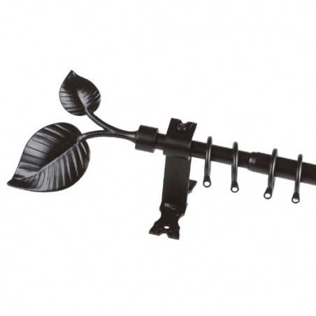AMIG 11230  
 Conjunto pared 703  
 Ø20 mm x 1,2/2 m  
 Acero  
 Negro
