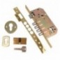 AMIG 11243  
 Cerradura 120  
 50/85  
 Acero  
 Latonado barnizado