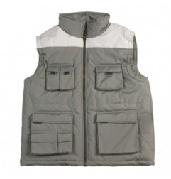 AMIG 11797  
 Chaleco 17304  
 XXL  
 Pongee-PVC  
 Gris