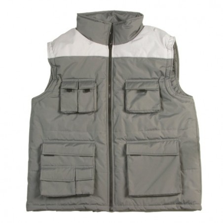 AMIG 11797  
 Chaleco 17304  
 XXL  
 Pongee-PVC  
 Gris