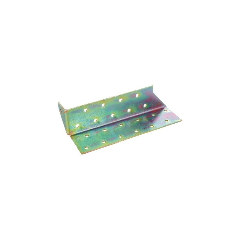 AMIG 11846  
 Soporte para viga 355  
 150 x 40 x 63 x 2 mm  
 Acero  
 Bicromatado - Izquierda