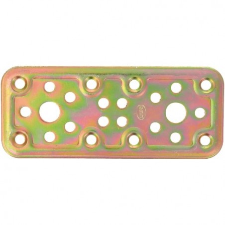 AMIG 12119  
 Placa 500  
 120 x 50 x 2,2 mm  
 Acero  
 Bicromatado