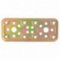 AMIG 12119  
 Placa 500  
 120 x 50 x 2,2 mm  
 Acero  
 Bicromatado