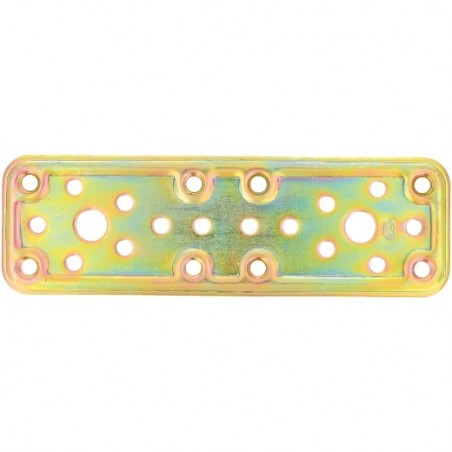 AMIG 12120  
 Placa 500  
 160 x 50 x 2,2 mm  
 Acero  
 Bicromatado