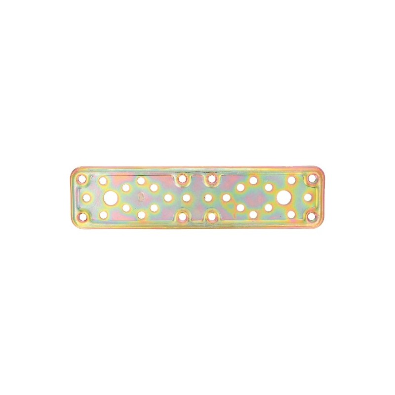 AMIG 12121  
 Placa 500  
 200 x 50 x 2,2 mm  
 Acero  
 Bicromatado