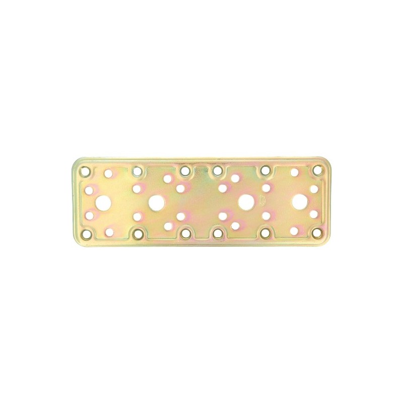 AMIG 12122  
 Placa 501  
 185 x 65 x 2,2 mm  
 Acero  
 Bicromatado
