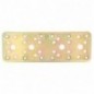 AMIG 12122  
 Placa 501  
 185 x 65 x 2,2 mm  
 Acero  
 Bicromatado