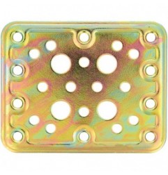AMIG 12125  
 Placa 504  
 80 x 100 x 2,2 mm  
 Acero  
 Bicromatado
