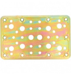 AMIG 12127  
 Placa 504  
 160 x 100 x 2,2 mm  
 Acero  
 Bicromatado