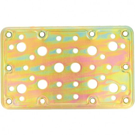 AMIG 12127  
 Placa 504  
 160 x 100 x 2,2 mm  
 Acero  
 Bicromatado
