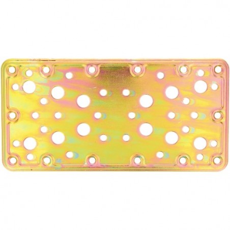 AMIG 12128  
 Placa 504  
 200 x 100 x 2,2 mm  
 Acero  
 Bicromatado