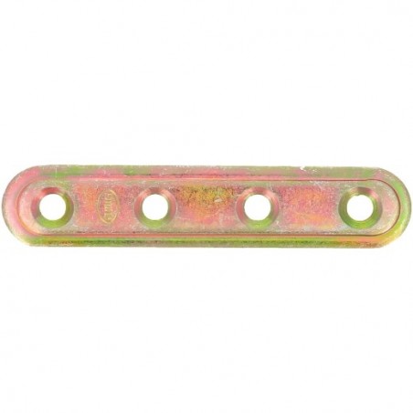 AMIG 12129  
 Placa 505  
 100 x 20 x 2,5 mm  
 Acero  
 Bicromatado