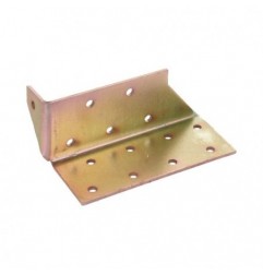 AMIG 12151  
 Soporte para viga 355  
 100 x 40 x 63 x 2 mm  
 Acero  
 Bicromatado - Derecha