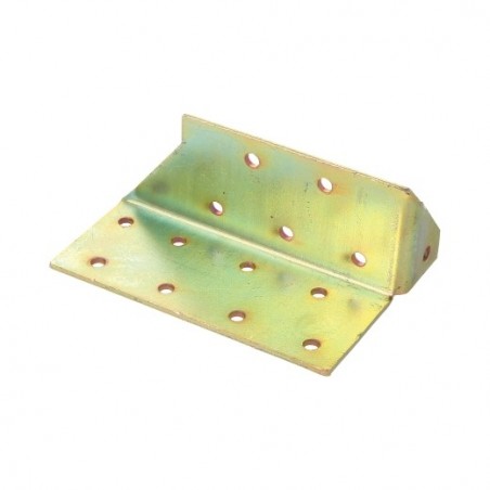 AMIG 12152  
 Soporte para viga 355  
 100 x 40 x 63 x 2 mm  
 Acero  
 Bicromatado - Izquierda