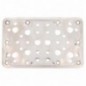 AMIG 12163  
 Placa 504  
 160 x 100 x 2,2 mm  
 Acero inoxidable  
 Brillo