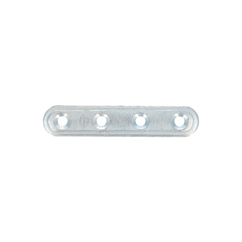 AMIG 12164  
 Placa 505  
 100 x 20 x 2,5 mm  
 Acero inoxidable  
 Brillo