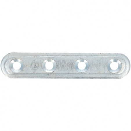 AMIG 12164  
 Placa 505  
 100 x 20 x 2,5 mm  
 Acero inoxidable  
 Brillo
