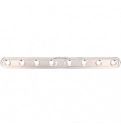 AMIG 12165  
 Placa 505  
 206 x 20 x 2,5 mm  
 Acero inoxidable  
 Brillo