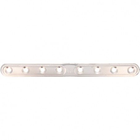 AMIG 12165  
 Placa 505  
 206 x 20 x 2,5 mm  
 Acero inoxidable  
 Brillo