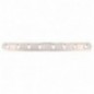 AMIG 12165  
 Placa 505  
 206 x 20 x 2,5 mm  
 Acero inoxidable  
 Brillo