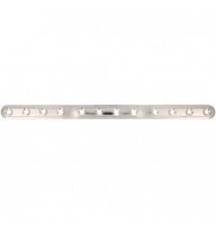 AMIG 12166  
 Placa 505  
 312 x 20 x 2,5 mm  
 Acero inoxidable  
 Brillo
