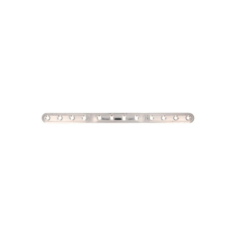 AMIG 12166  
 Placa 505  
 312 x 20 x 2,5 mm  
 Acero inoxidable  
 Brillo