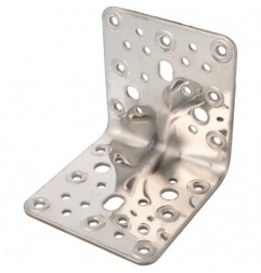 AMIG 12172  
 Ángulo 303  
 103 x 100 x 3 mm  
 Acero inoxidable  
 Brillo