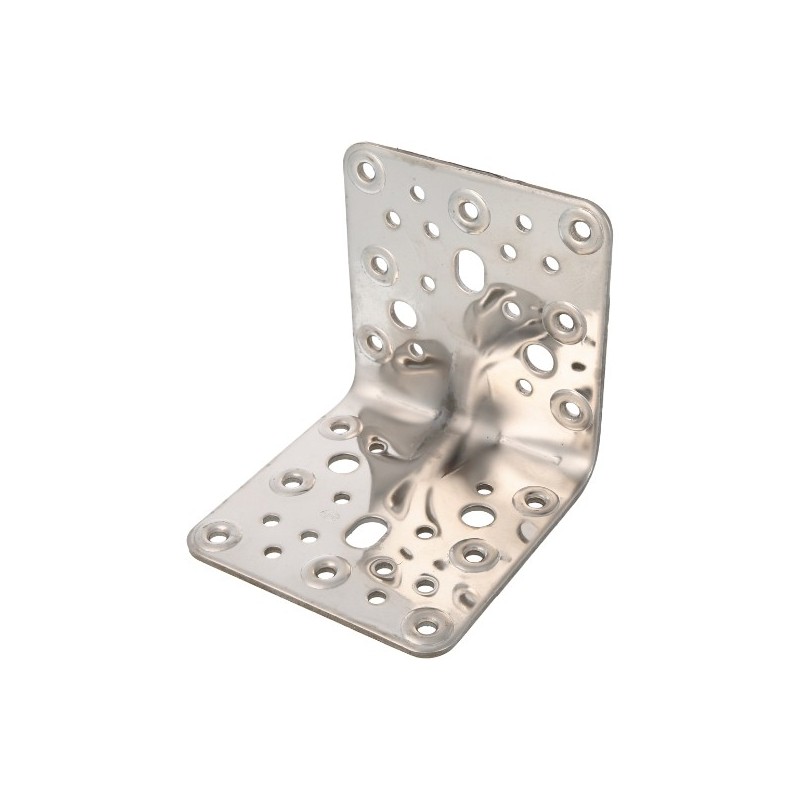 AMIG 12172  
 Ángulo 303  
 103 x 100 x 3 mm  
 Acero inoxidable  
 Brillo