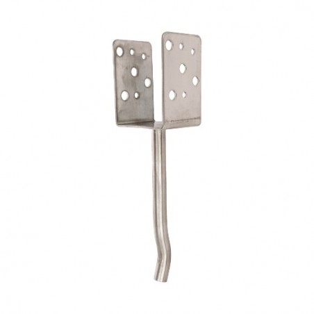 AMIG 12176  
 Soporte de suelo 352  
 80 x 65 x 109 x 200 mm  
 Acero inoxidable  
 Brillo