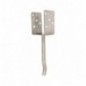 AMIG 12176  
 Soporte de suelo 352  
 80 x 65 x 109 x 200 mm  
 Acero inoxidable  
 Brillo