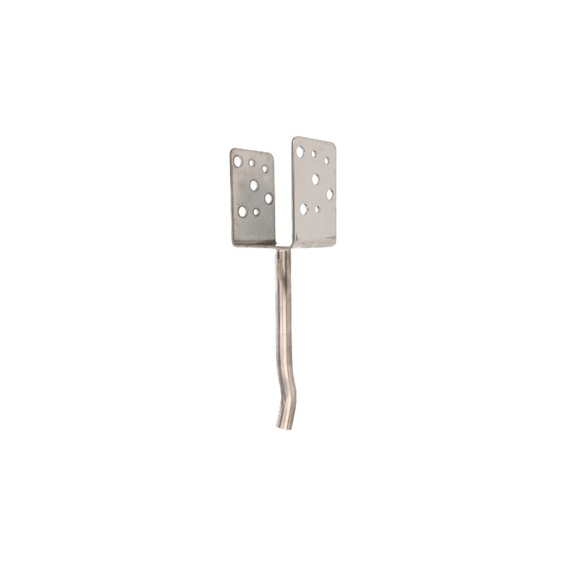 AMIG 12177  
 Soporte de suelo 352  
 90 x 65 x 109 x 200 mm  
 Acero inoxidable  
 Brillo