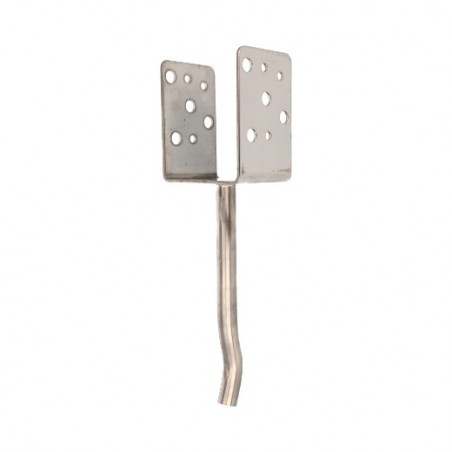 AMIG 12177  
 Soporte de suelo 352  
 90 x 65 x 109 x 200 mm  
 Acero inoxidable  
 Brillo