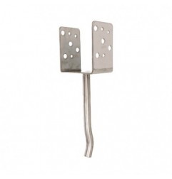 AMIG 12178  
 Soporte de suelo 352  
 100 x 65 x 109 x 200 mm  
 Acero inoxidable  
 Brillo