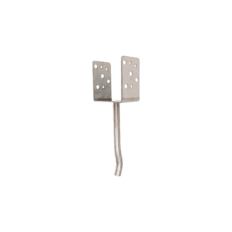 AMIG 12178  
 Soporte de suelo 352  
 100 x 65 x 109 x 200 mm  
 Acero inoxidable  
 Brillo