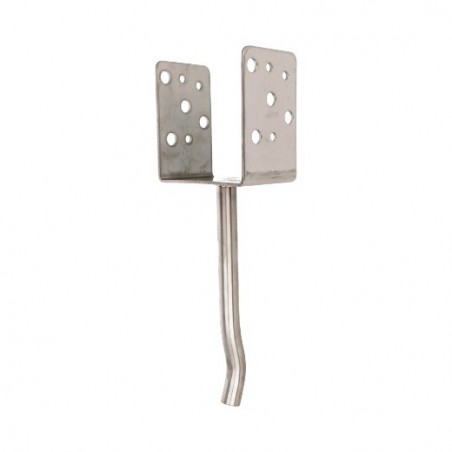 AMIG 12178  
 Soporte de suelo 352  
 100 x 65 x 109 x 200 mm  
 Acero inoxidable  
 Brillo