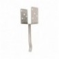 AMIG 12178  
 Soporte de suelo 352  
 100 x 65 x 109 x 200 mm  
 Acero inoxidable  
 Brillo
