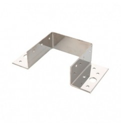 AMIG 12180  
 Soporte para viga 353  
 90 x 42 x 88 x 175 x 2 mm  
 Acero inoxidable  
 Brillo