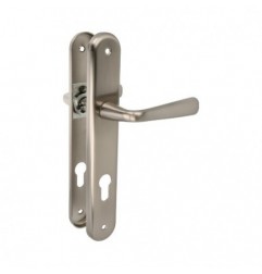 AMIG 12187  
 Manilla con placa 252PB85  
 250 x 40 mm  
 Acero  
 Cromado mate