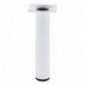 AMIG 12196  
 Pata de mesa 4  
 Ø30 x 400 mm  
 Acero  
 Blanco