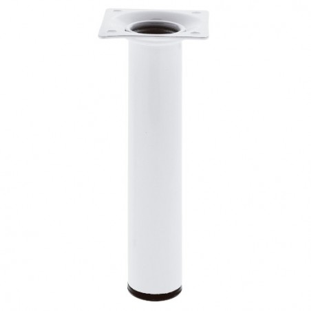 AMIG 12199  
 Pata de mesa 4  
 Ø30 x 600 mm  
 Acero  
 Blanco